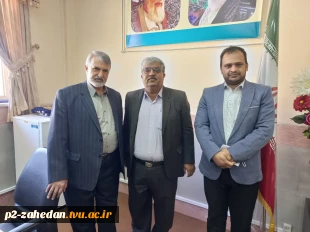 بازدید رئیس هیأت نظارت و ارزیابی دانشگاه های استان از آموزشکده فنی وحرفه ای شهید عارفی زاهدان 5