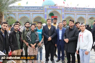 حضور رئیس دانشگاه فنی و حرفه‌ای در مناطق عملیاتی جنوب کشور و دیدار با دانشجویان اعزامی به اردوی راهیان نور 3