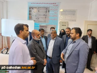بازدید استاندار سیستان وبلوچستان از دانشگاه فنی وحرفه ای واحد استان سیستان وبلوچستان 2