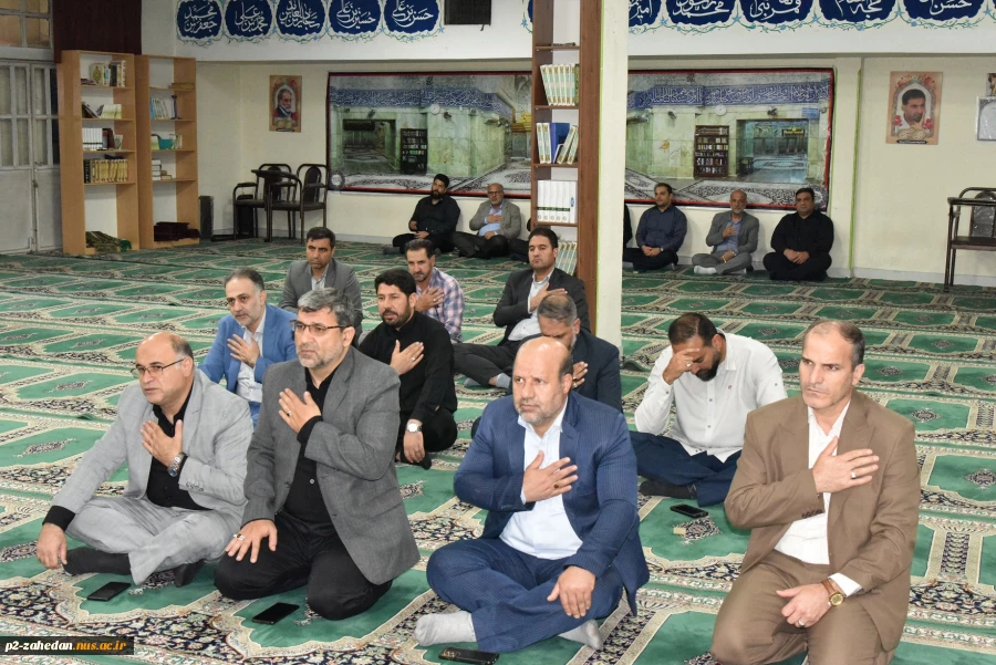 مراسم گرامی‌داشت رحلت پیامبر اکرم (ص) و شهادت امام دوم شیعیان (ع) در سازمان مرکزی دانشگاه ملی مهارت برگزار شد 2