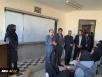 بازدید مشاور رئیس و سرپرست اداره‌کل نظارت، ارزیابی و تضمین کیفیت دانشگاه ملی مهارت کشور آموزشکده فرخی سیستانی زابل 2
