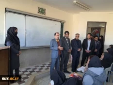 بازدید مشاور رئیس و سرپرست اداره‌کل نظارت، ارزیابی و تضمین کیفیت دانشگاه ملی مهارت کشور آموزشکده فرخی سیستانی زابل 2