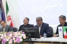نشست سرپرست دانشگاه ملی مهارت با اعضای هیئت علمی و کارکنان در آموزشکده شهید باهنر زاهدان 3