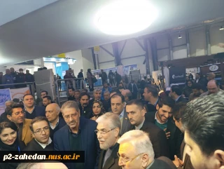 بازدید وزیر علوم، تحقیقات و فناوری از غرفه دانشگاه ملی مهارت در بیست و پنجمین نمایشگاه پژوهش، فناوری و فن‌بازار