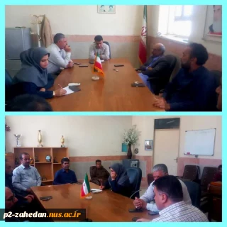 برگزاری جلسه اداری پیرامون مسائل آموزشی، دانشجویی و رفاهی در آموزشکده شهید عارفی زاهدان