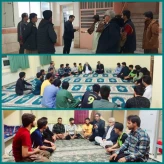 بازدید سرپرست آموزشکده شماره دو پسران (شهید عارفی )زاهدان ازخوابگاه دانشجویی امام علی (ع)